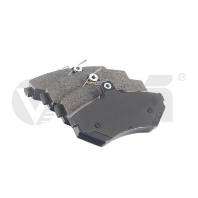 Bilde av VIKA 66980004801 Bremseklosser framaksel Semi Metallic ekskl. slitasjevarselkontakt uten bolt med fjær VOLKSWAGEN: Caddy 3, Golf 4 Cabrio