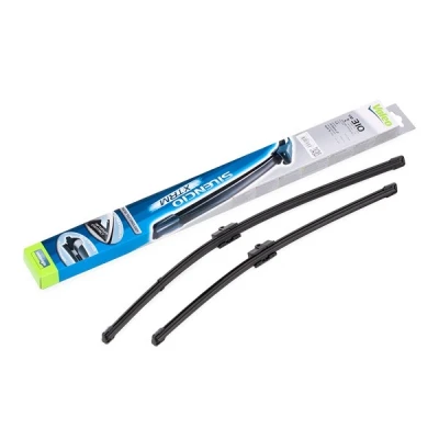 Bilde av Vindusvisker Valeo Silencio X.trm, Flat Blade Set 574346 foran Rammeløs stiftfeste VOLKSWAGEN: Touran I, Caddy 3, Golf 5