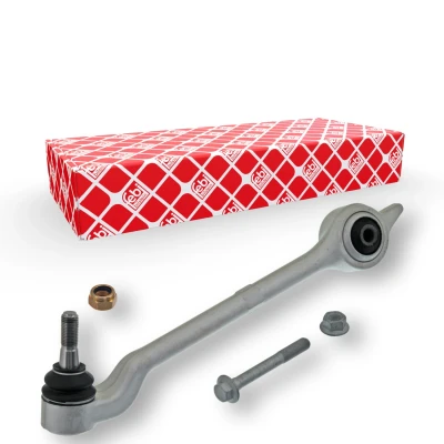 Bilde av febi BILSTEIN 34655 Bærebru Plus med tilleggsmateriale lager, støtte / styreledd framaksel venstre, bak Casterstag Aluminium