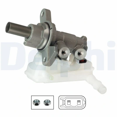 Bilde av Hovedbremsesylinder, ford fiesta vi, sedan, van 1550274, 1754836, 8V512140CA, 8V512140CB