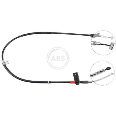 Bilde av A.B.S. K18748 Bremsekabel 1472 Trommelbrems for høyre/venstre ratt SUZUKI: Alto VI
