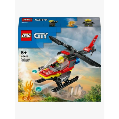 Bilde av LEGO City 60411 Brannhelikopter Byggesett