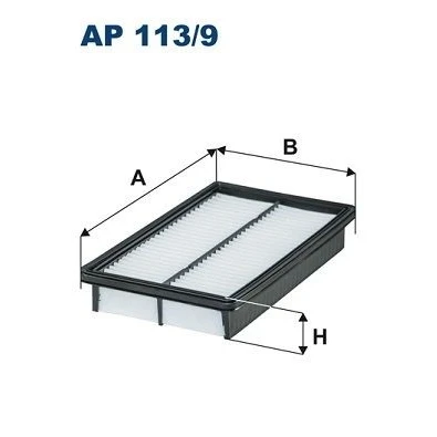 Bilde av FILTRON AP 113/9 Luftfilter 48 175,5 310 Filterinnsats MAZDA: CX 7