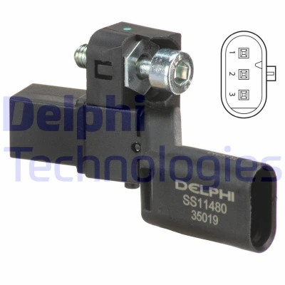 Bilde av DELPHI SS11480 Impulsgiver 3 AUDI: A4 B8 Avant, A5 Sportback, A1 Hatchback, VOLKSWAGEN: Crafter Van, Passat Variant, Polo V Hatchback