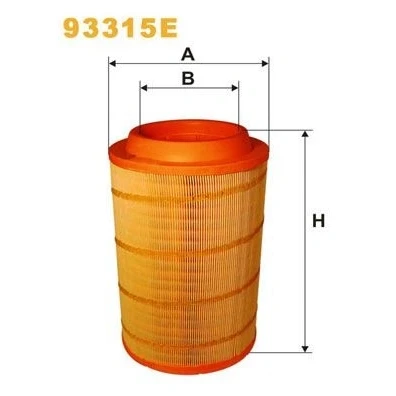 Bilde av WIX FILTERS 93315E Luftfilter 360 211 Filterinnsats