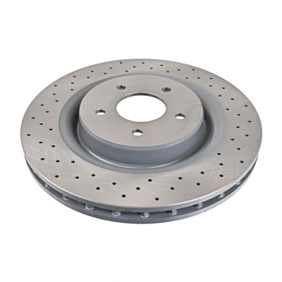 Bilde av BLUE PRINT ADJ134340 Bremseskiver framaksel 355 32 5 121 perforert / ventilert belagt høy karbon JAGUAR: XJ Sedan, XK 8 Coupé