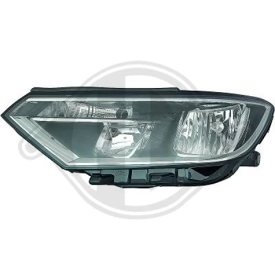 Bilde av DIEDERICHS 2249981 Frontlykter venstre H7/H9 Halogen for høyrekjøring med motor høydejustering hovedlys VOLKSWAGEN: Passat B8 Variant