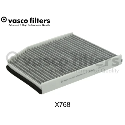 Bilde av DAVID VASCO X768 Kupéfilter Karbonfilter 285 232 30 FORD: Transit Custom V362 Minibuss, Tourneo Minibuss