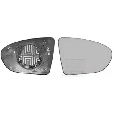 Bilde av VAN WEZEL 3388838 Speilglass høyre NISSAN: Qashqai / Qashqai+2 I