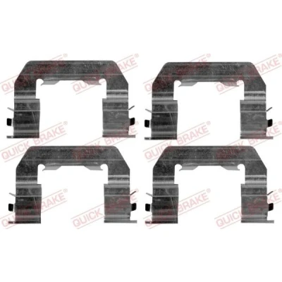 Bilde av QUICK BRAKE 109 1719 Tibehørsett, skivebremse belegg HYUNDAI: SANTA FE 3, 2, KIA: SORENTO Venga