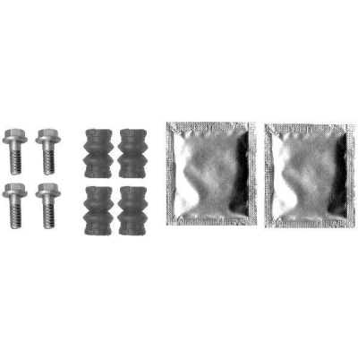 Bilde av TEXTAR 82063500 Tilbehørssett, bremsecaliper AUDI: A4 B7 Avant, A6 C6 Sedan, VOLKSWAGEN: Transporter 5 Bus, Polo IV Hatchback
