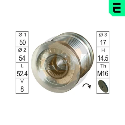 Bilde av ERA ZN5563 Frihjul Dynamo MERCEDES BENZ: ML Klasse, GL, A Klasse