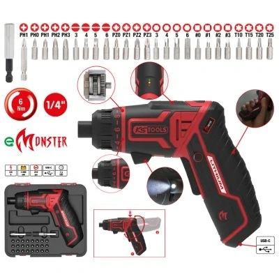 Bilde av KS TOOLS 515.6500 Slagskrutrekker (trykkluftdrevet)