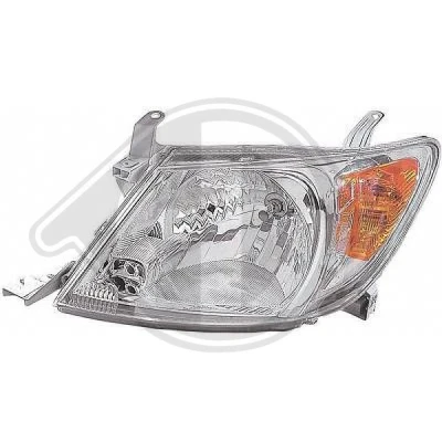 Bilde av DIEDERICHS 6684881 Frontlykter venstre H4 TOYOTA: HILUX 3 Pick up