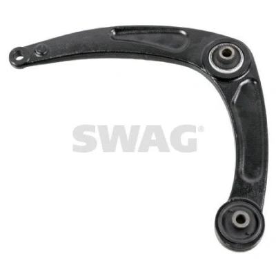 Bilde av SWAG 62 92 2385 Bærebru med lager framaksel venstre, nede Casterstag Stålstøpegods PEUGEOT: Partner II Van, 307 SW, Stasjonsvogn