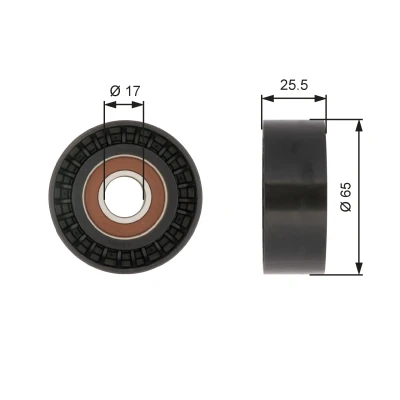 Bilde av GATES FleetRunner Micro V Kit T36394 Styrerulle