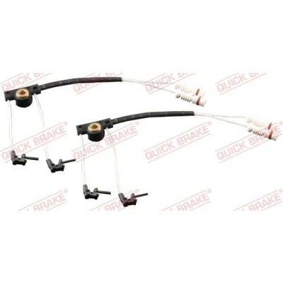 Bilde av QUICK BRAKE WS 0422 A Bremsebeleggslitasje med holder, Akselsett MERCEDES BENZ: G Klasse SUV