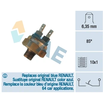 Bilde av EPS 1.840.056 Temperaturbryter, kjølevifte Made in Italy OE Equivalent