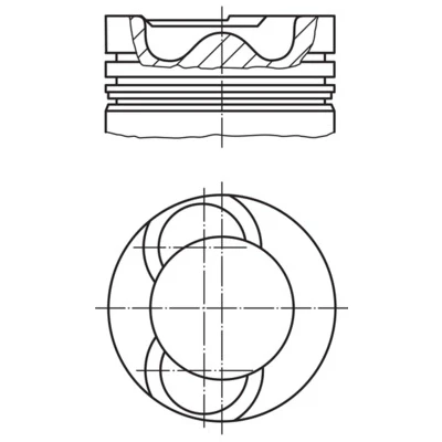Bilde av Stempel, vw crafter 30 35 buss, 50 flak/chassi, skåp