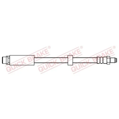 Bilde av Bremseslange, Høyre bakaksel, Venstre audi a6 allroad c6, c6 avant, 4F0611775, 4F0611775D
