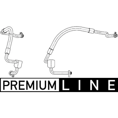 Bilde av MAHLE ORIGINAL AP 124 000P Lavtrykksledning, klimaanlegg