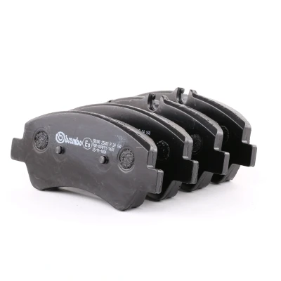 Bilde av BREMBO P 24 160 Bremseklosser klargjort for slitasjeindikator med bremsecaliperskruer uten tilbehør FORD: Transit V363 Flatvogn lastebil / Chassis