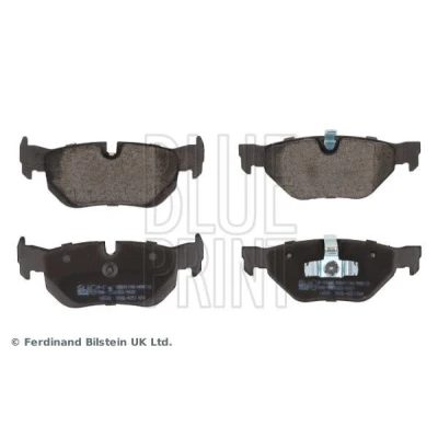 Bilde av BLUE PRINT ADB114223 Bremseklosser bakaksel med kolbleklips BMW: 3 Touring, Sedan, X1