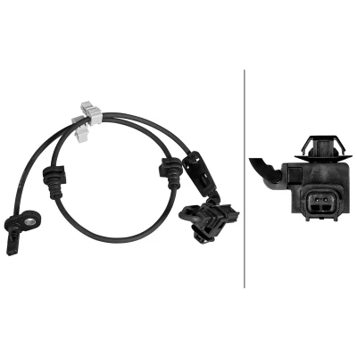 Bilde av HELLA 6PU 358 218 661 ABS Sensor med klammer Hall prinsipp 2 705