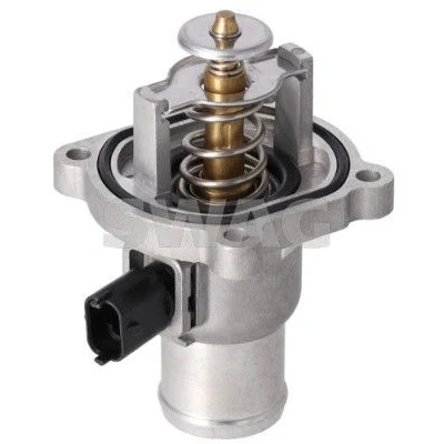 Bilde av SWAG 40 93 3683 Termostat 105 med tetning Aluminiumstøpegods OPEL: Vectra C Caravan, CC, Astra H ALFA ROMEO: 159 Sportwagon