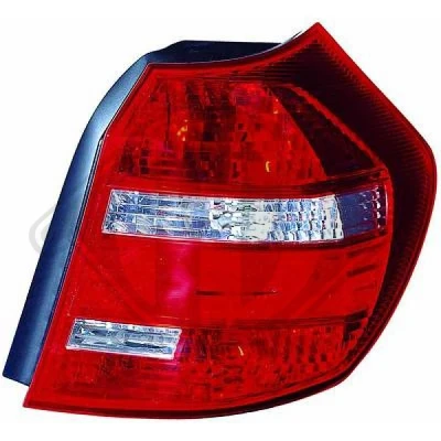 Bilde av DIEDERICHS 1280191 Baklykter venstre P21W, PY21W, W16W hvit/rød uten pæreholder BMW: 1 Hatchback