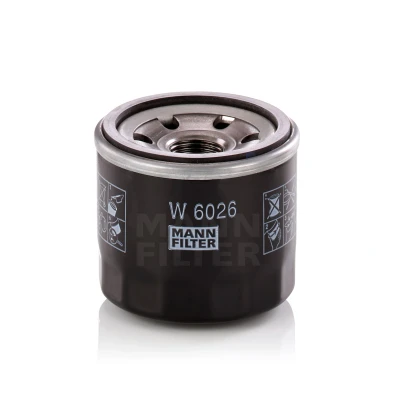 Bilde av MANN FILTER W 6026 Oljefilter 3/4 16 UNF 1B Påskruingsfilter SUZUKI: SWIFT 5