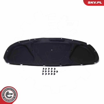 Bilde av Motorrom isolering, vw passat b5.5, b5.5 variant, 3B0 863 835 J, K, 3B0863835J, 3B0863835K