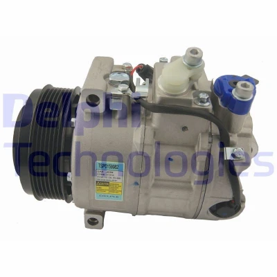 Bilde av DELPHI TSP0159982 Kompressor Denso 7SEU17C PAG 46 med kompressorlje MERCEDES BENZ: Viano, Vito Mixto, Sprinter 3.5 T Van