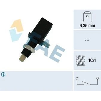 Bilde av Bremselysbryter, citroën c15 skåp/stor limousine, lna, visa, visa cabriolet, 1289132, 1296929, 2103505908, 4813112201, 6799190, 79 10 02