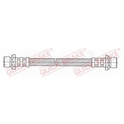 Bilde av Bremseslange, Høyre bakaksel, Venstre toyota yaris, yaris verso, verso van, 9093101136, 9094702C30