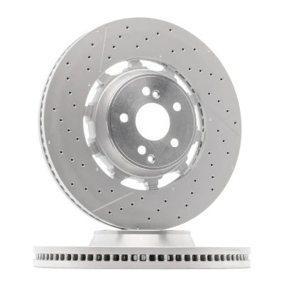 Bilde av BREMBO 09.C127.33 Bremseskiver 390 36 5 innvendig ventilert, slisset / perforert, todelt bremseskive belagt høy karbon MERCEDES BENZ: S Klasse Sedan