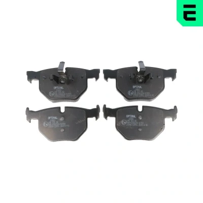 Bilde av OPTIMAL BP 12460 Bremseklosser bakaksel klargjort for slitasjeindikator, ekskl. slitasjevarselkontakt BMW: 3 Touring, Sedan, X1