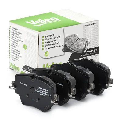 Bilde av VALEO 302554 Bremseklosser framaksel ekskl. slitasjevarselkontakt med antihyle blikk BMW: 2 Coupé, 5 Touring, Active Tourer, MINI: Hatchback