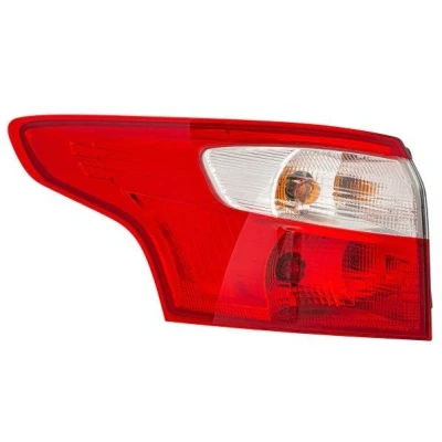 Bilde av HELLA 2VA 354 995 111 Baklykter venstre ytre del P21W, PY21W, W5W 12 med lyspære pæreholder FORD: FOCUS 3 Turnier
