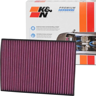 Bilde av K&amp;N Filters DVF5043 Kupéfilter Karbonfilter 309 30 kvadratisk AUDI: Q7, A4 B9 Avant, Allroad, VOLKSWAGEN: Touareg III