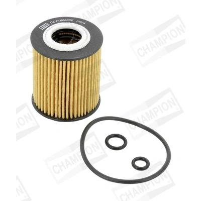 Bilde av CHAMPION COF100635E Oljefilter Filterinnsats VOLKSWAGEN: Polo V Hatchback, SKODA: Fabia 2, Roomster, SEAT: Ibiza 4