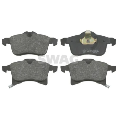 Bilde av SWAG 40 91 6491 Bremseklosser framaksel med akustisk slitasjevarsel kolbleklips OPEL: Combo C Varebil / Stasjonsvogn, Zafira B, Astra H Caravan