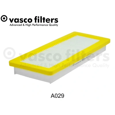 Bilde av DAVID VASCO A029 Luftfilter 46 145 357 firkantet Filterinnsats PEUGEOT: 207 Hatchback, 508 I SW, 308 SW 2, MINI: Countryman, Clubman