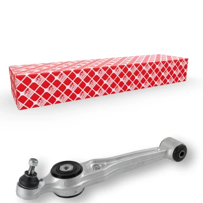 Bilde av FEBI BILSTEIN 19850 Bærebru med sikringsmutter støtte / styreledd, lager nede, framaksel høyre Casterstag Aluminium 16,3 SAAB: 9 3 Hatchback