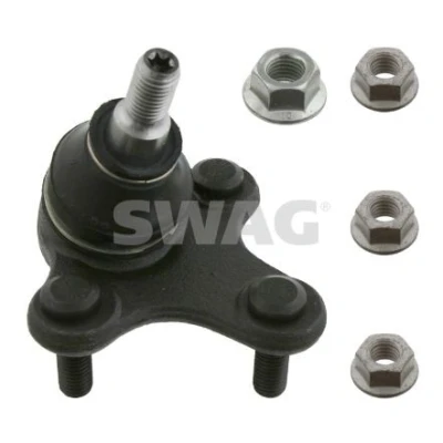 Bilde av SWAG 30 93 6735 Bærekule framaksel venstre, nede med muttere 19mm for casterstag VOLKSWAGEN: Caddy 3, Golf 5, Touran I, SKODA: Octavia 2 Combi