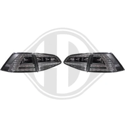 Bilde av DIEDERICHS HD Tuning 2216993 baklyssett VOLKSWAGEN: Golf 7