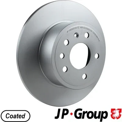 Bilde av JP GROUP 1263203100 Bremseskiver bakaksel 286 10 5 fullt ut belagt SAAB: 9 Stasjonsvogn, Sedan, 3 Hatchback