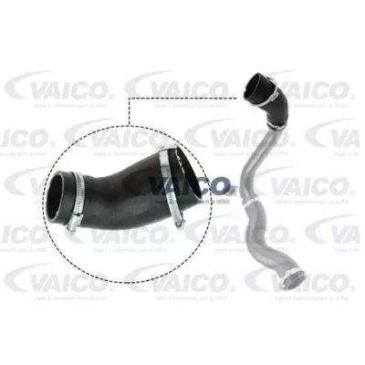 Bilde av VAICO V25 1029 Ladeluftslange gummi med tekstilforsterker Q+, original equipment manufacturer quality FORD: S Max Mk1, MONDEO 4 Turnier
