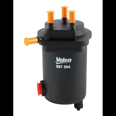 Bilde av VALEO 587504 Drivstoffilter ledningsfilter, med tilkobling for vannsensor 8 RENAULT: Kangoo I, I Express, CLIO 2, SUZUKI: Jimny SUV