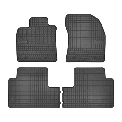 Bilde av FROGUM 0802 Gulvmatte sett gummi foran og bak 4 svart Skreddersydd TOYOTA: Avensis III Sedan